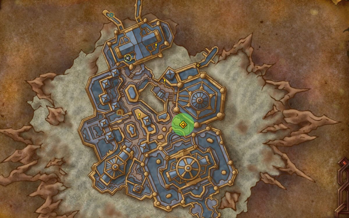 baleth location map