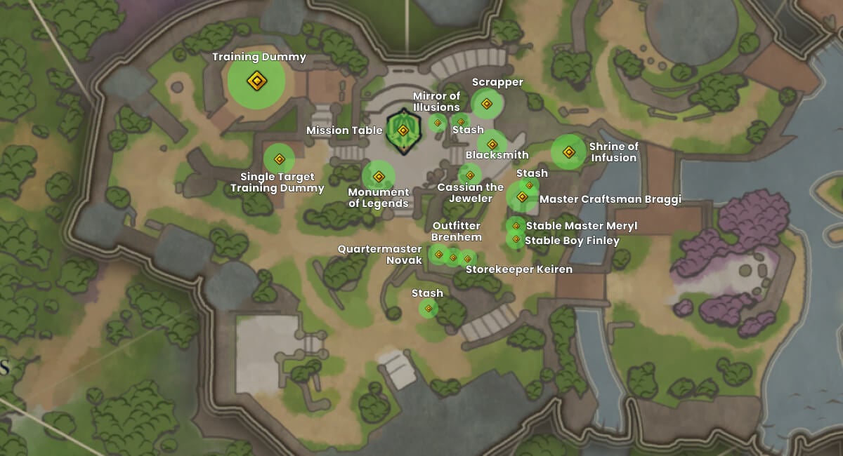 fellowship stronghold map