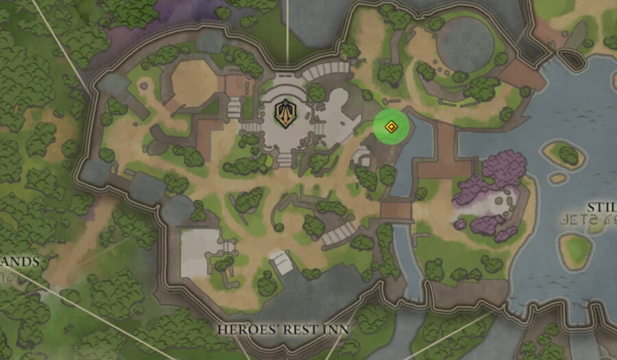 fellowship shrine of infusion location map