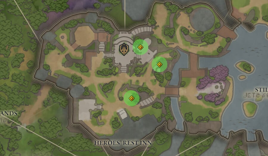 fellowship stash location map