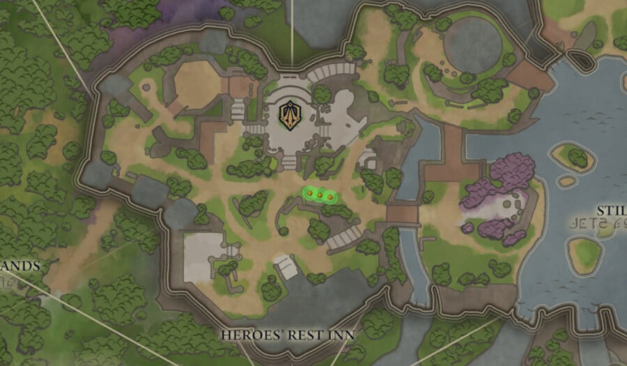 fellowship storekeeper keiren outfitter brenhem and quartermaster novak location map