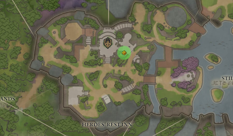 fellowship cassian the jeweler npc location map
