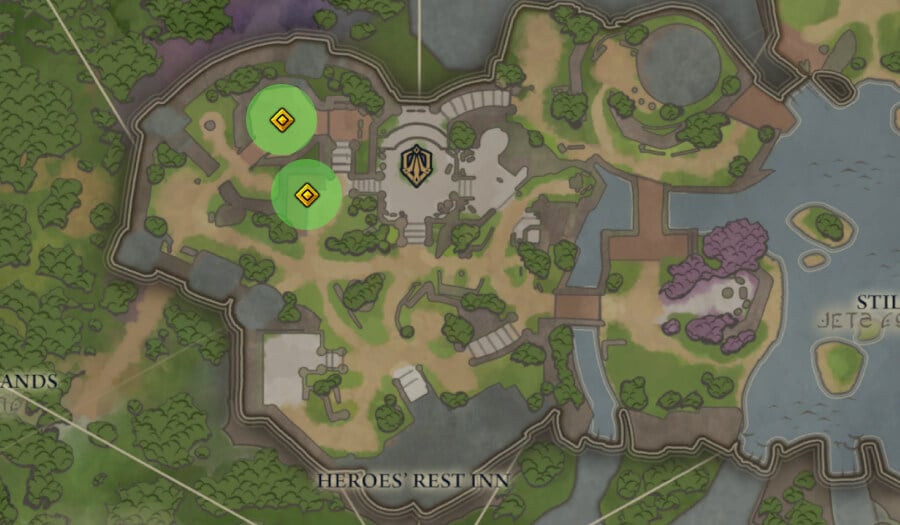 fellowship training dummies location map
