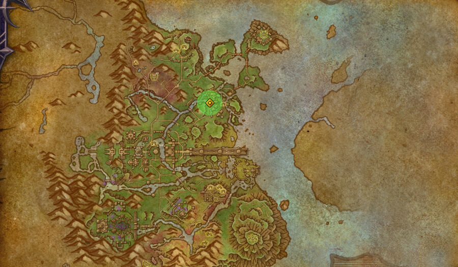 maisara caverns dungeon location