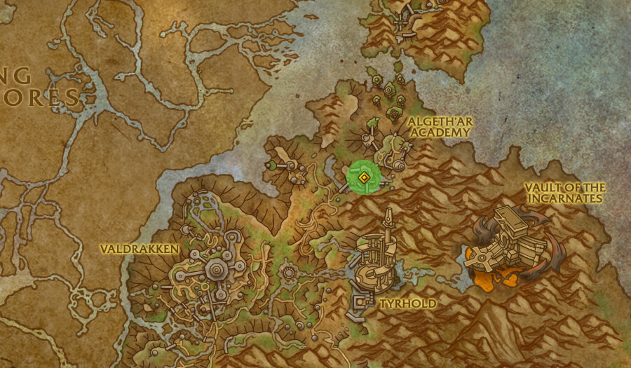 algethar academy dungeon location