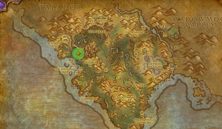 skyreach dungeon location