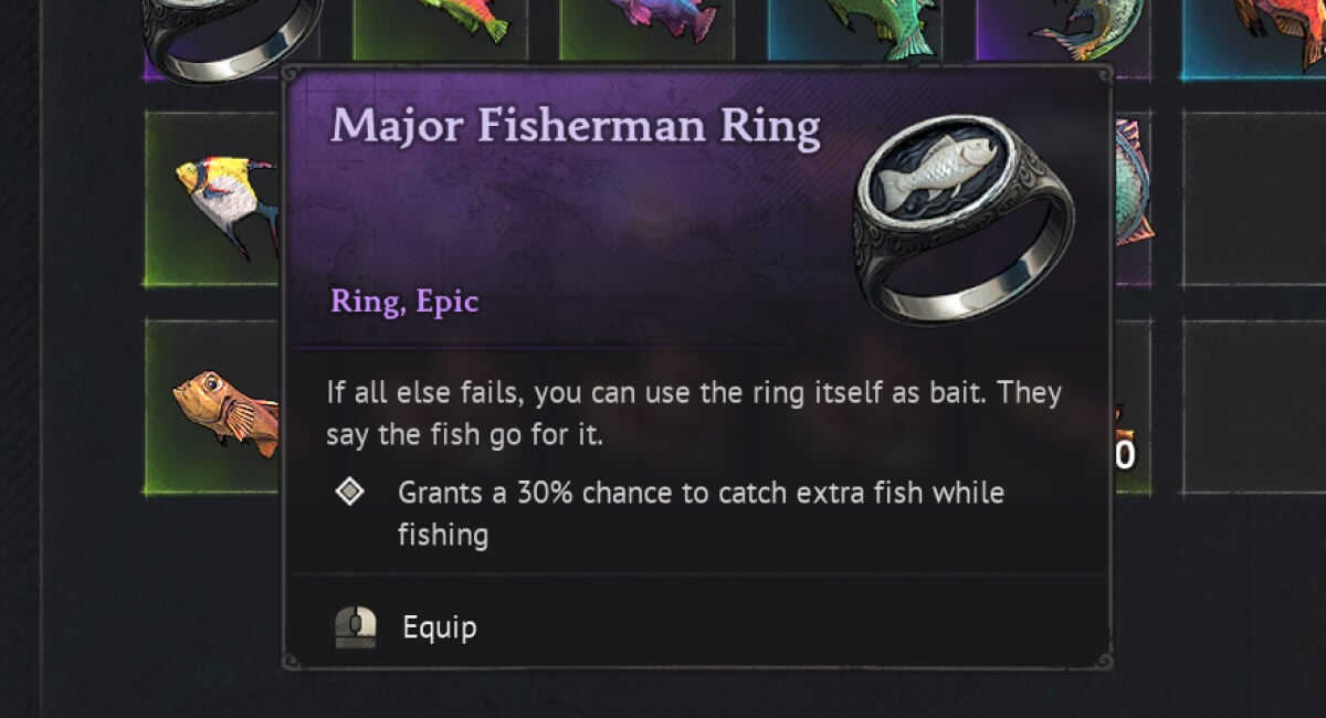 windrose fishing guide fishermans ring