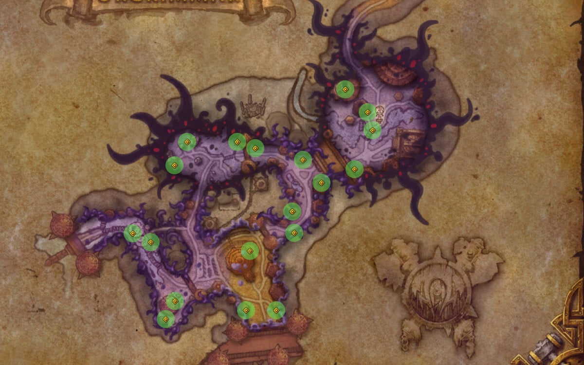 orgrimmar odd crystal locations