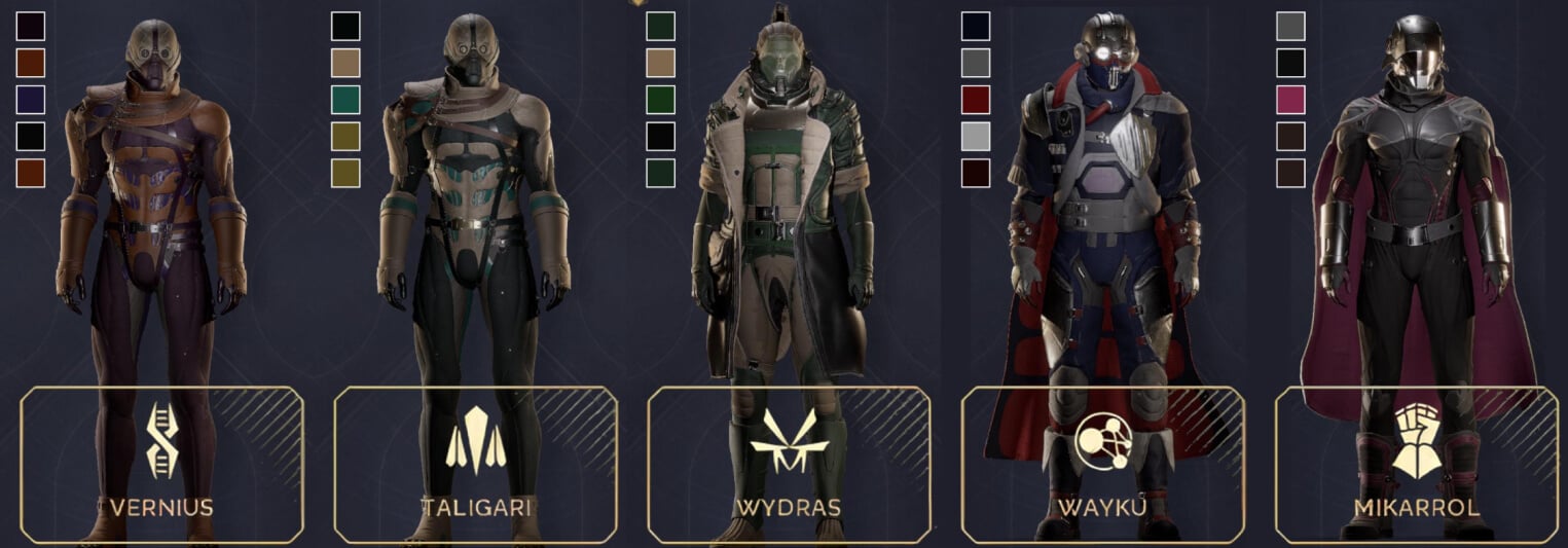 dune awakening house armor swatches second row