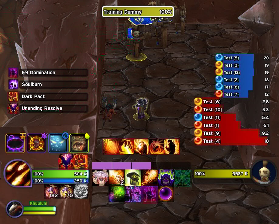 prebby destruction warlock ui midnight