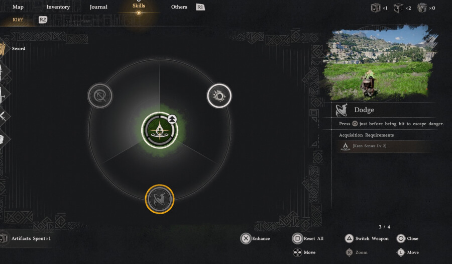 crimson desert best skills dodge