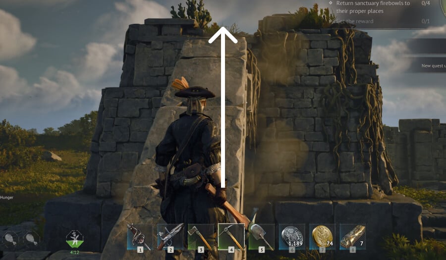 firebowl four chest three ramp