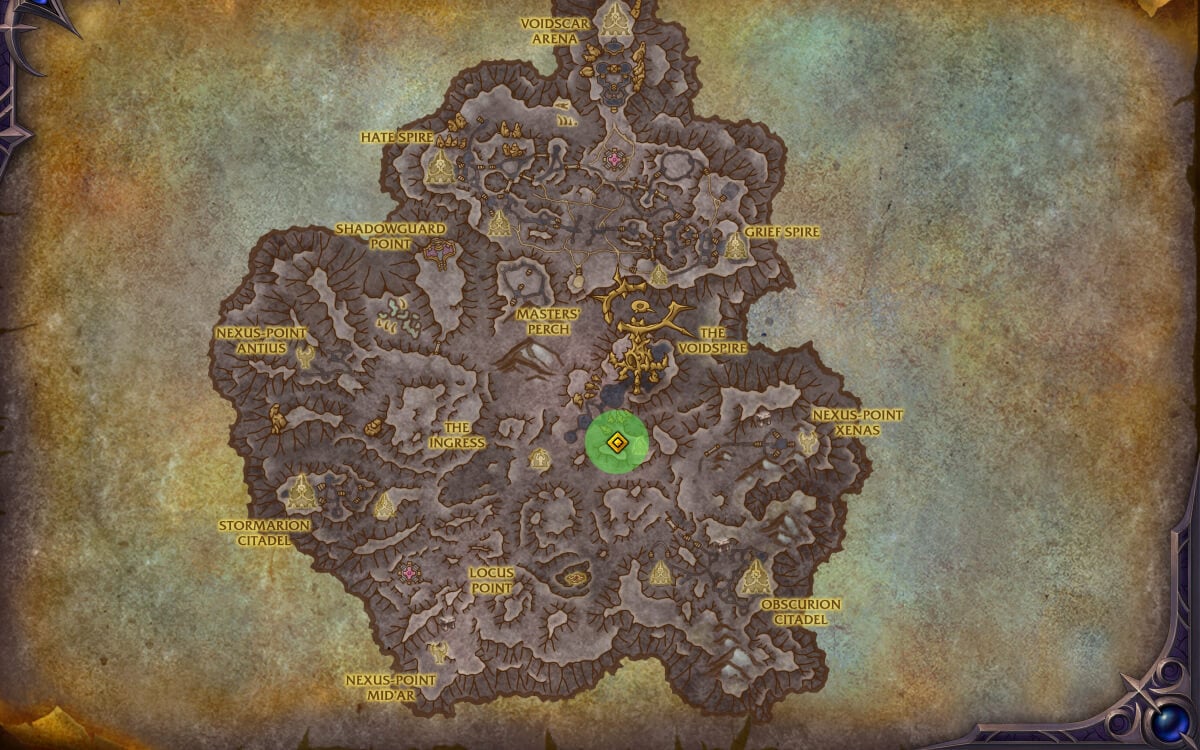 decimus location map