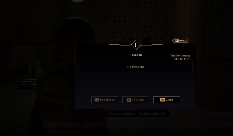 how taxes work in dune awakening after paying