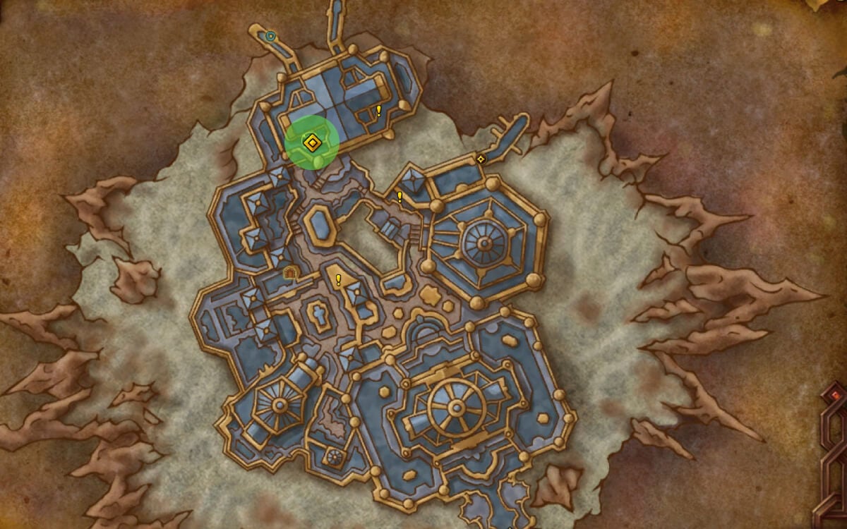 omsirik location map