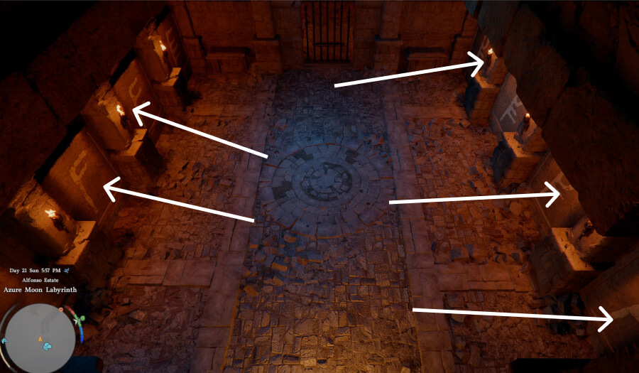 dragons stone chamber puzzle door