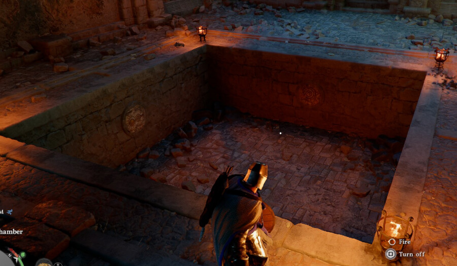 dragons stone chamber puzzle pit