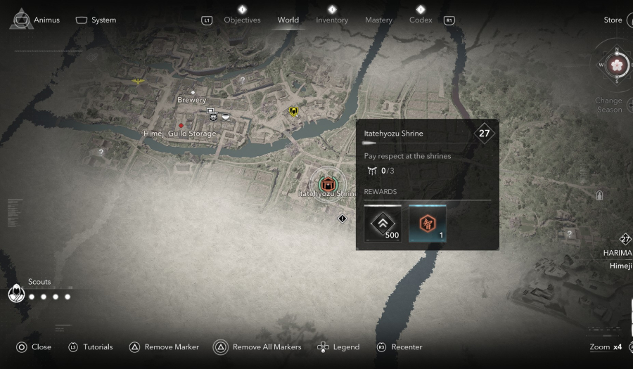 assassin's creed shadow knowledge