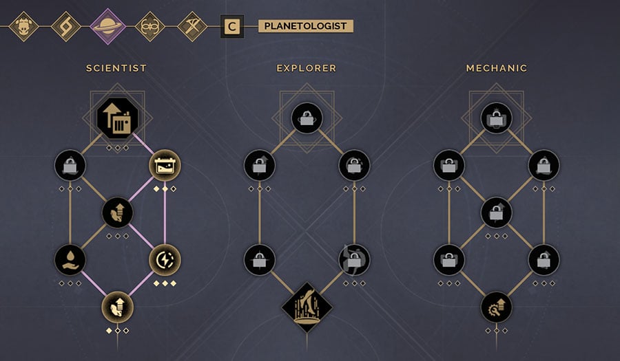 Dune Awakening Old Quarry Planetologist Skill Tree