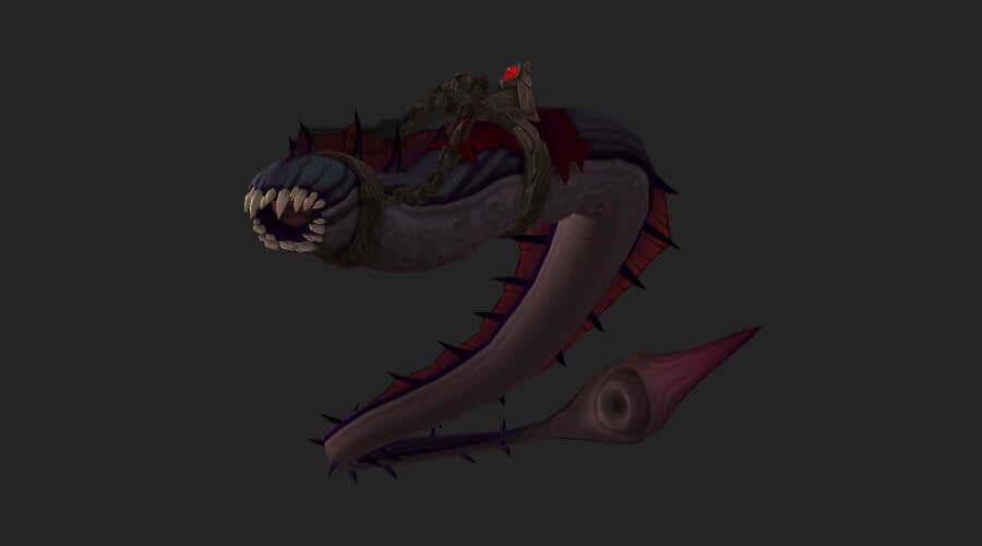 black serpent of nzoth mount