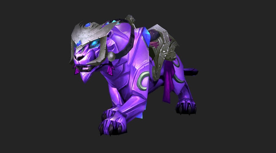 void crystal panther mount