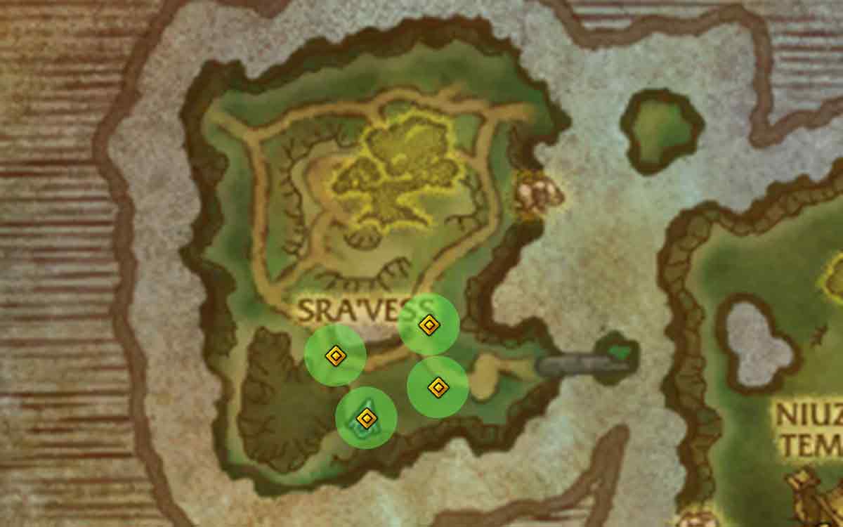 Bug Farm Spot Markers