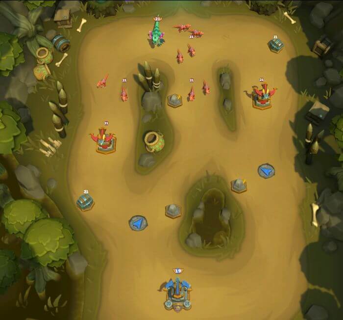 Heroic Goreclaw map
