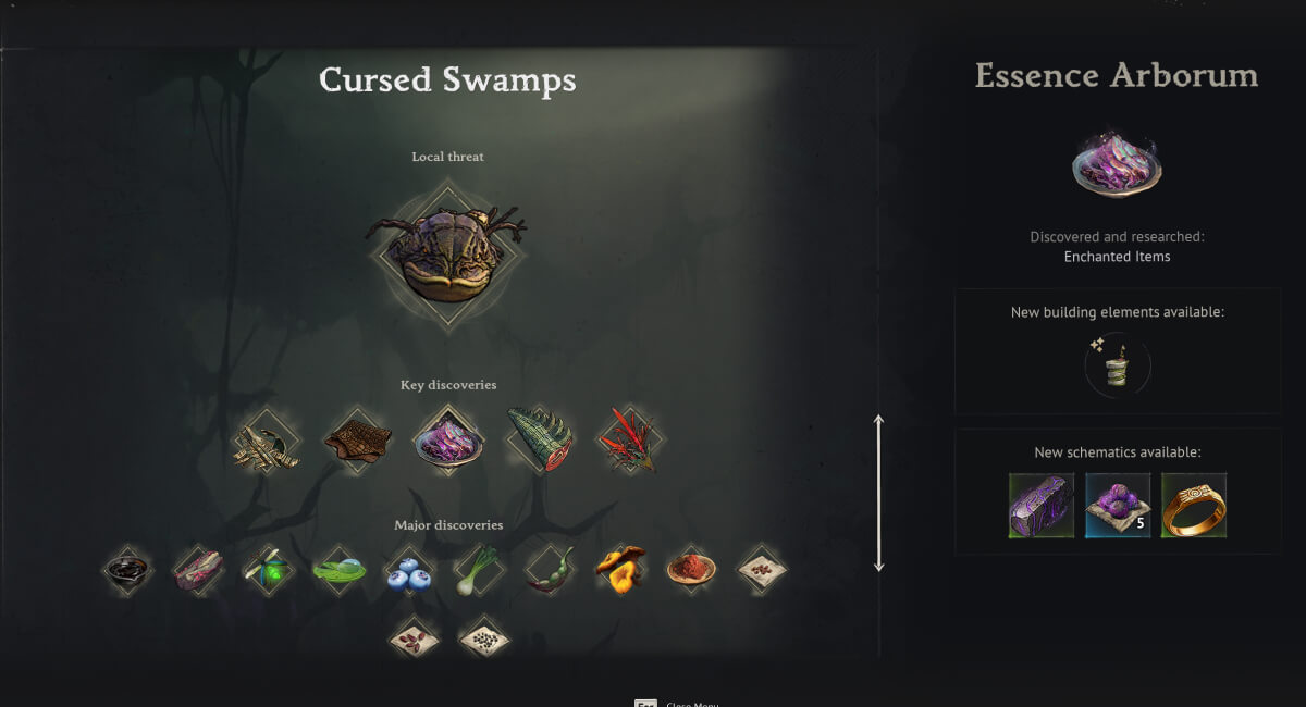 how does enchanting work in windrose essence arborum unlock