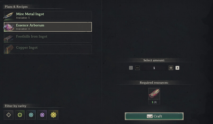 how does enchanting work in windrose essence arborum craft