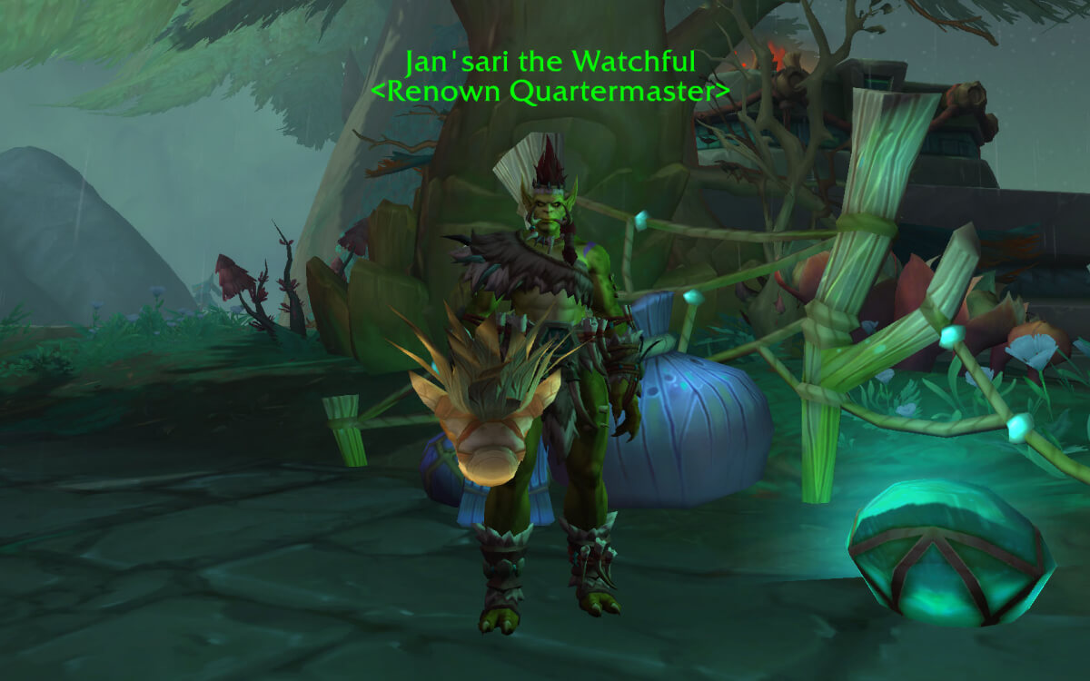 zuljarras forces renown quartermaster jansari the watchful