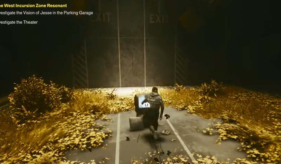 control resonant how to find jesse in the parking garage part 10