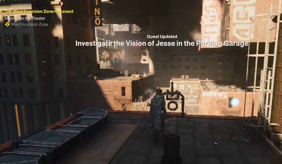 control resonant how to find jesse in the parking garage part 1