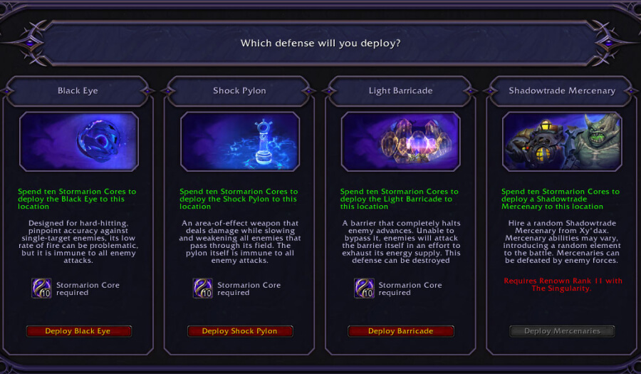 stormarion assault defence ui