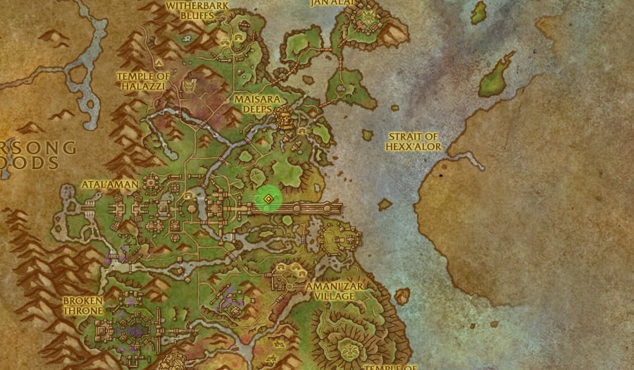 abdandoned nest location