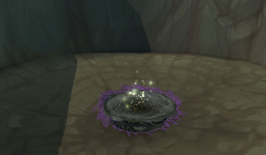 abdandoned nest in game