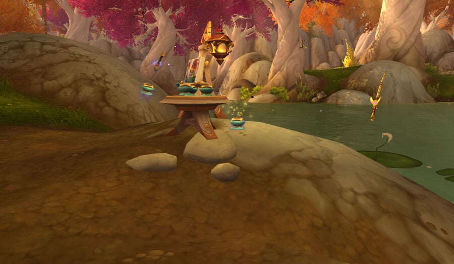 burbling paint pot in game