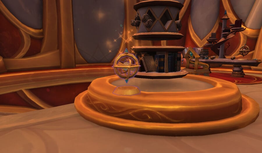 gilded armillary sphere in game