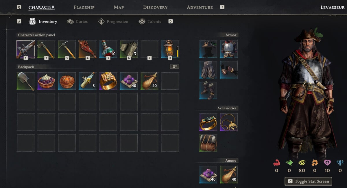 windrose best builds best ranged build set up