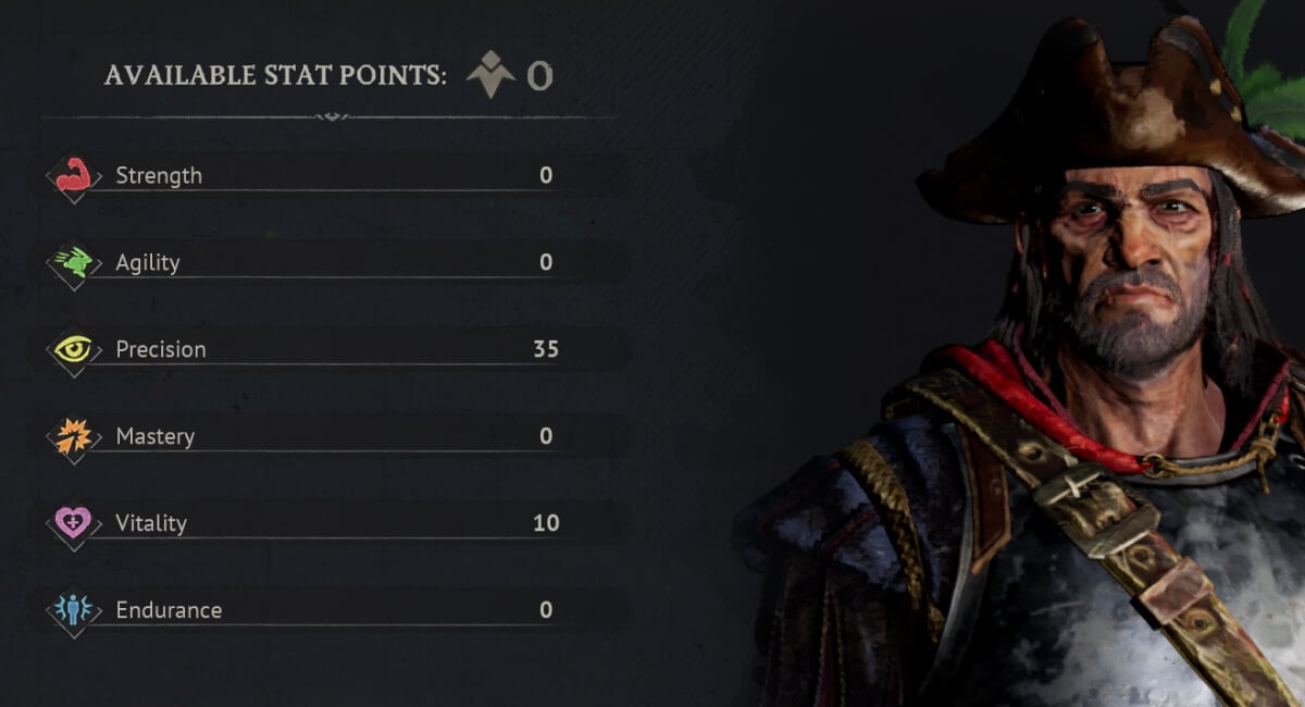 windrose best builds best ranged build stats