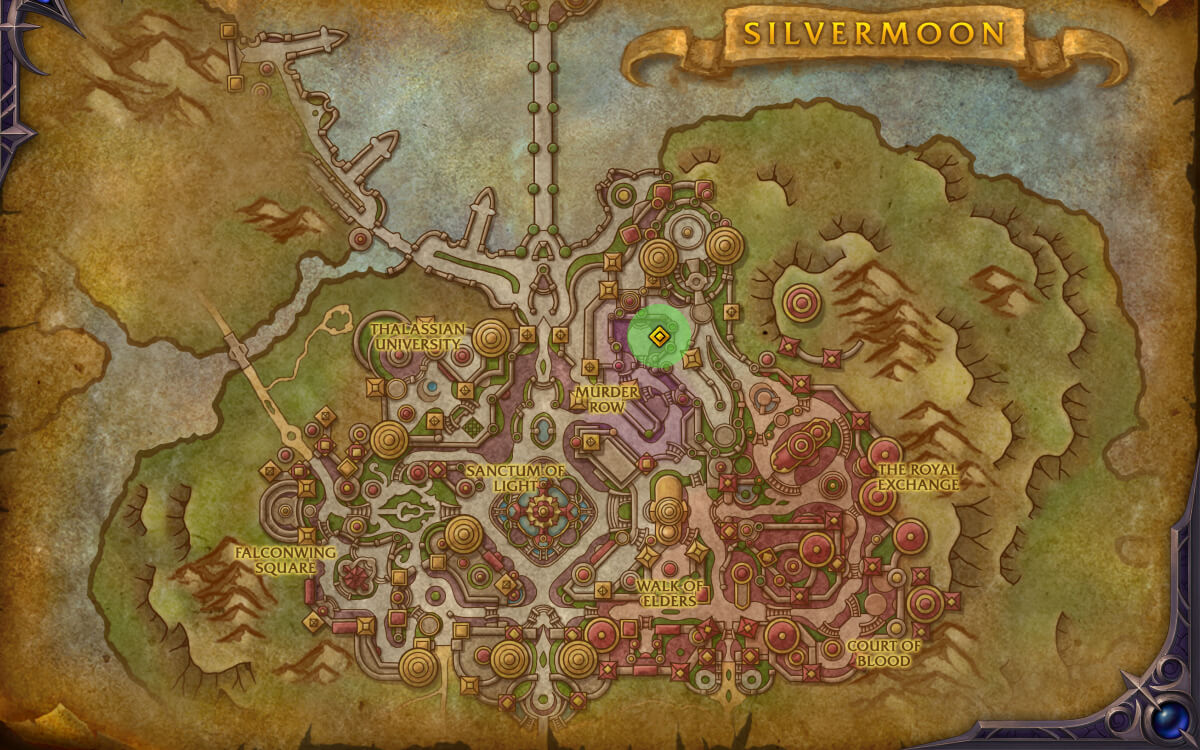 vintage soul gem map