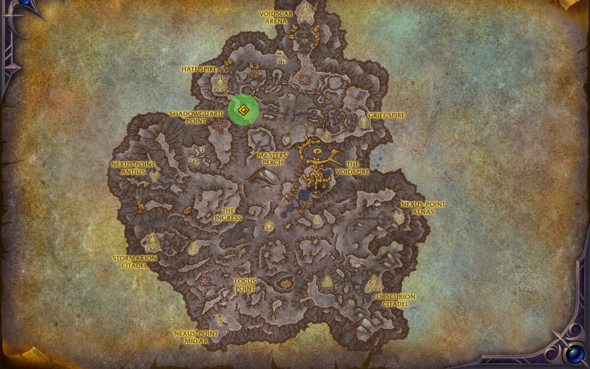 speculative voidstorm crystal map