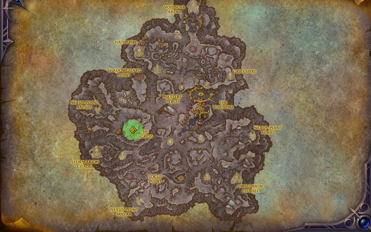 pure void crystal map