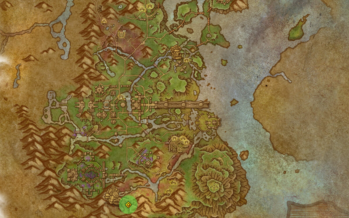 offline helper bot map