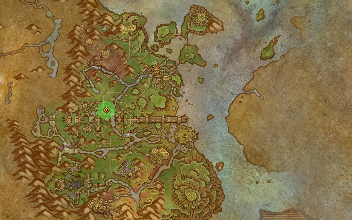 enchanted amani mask map