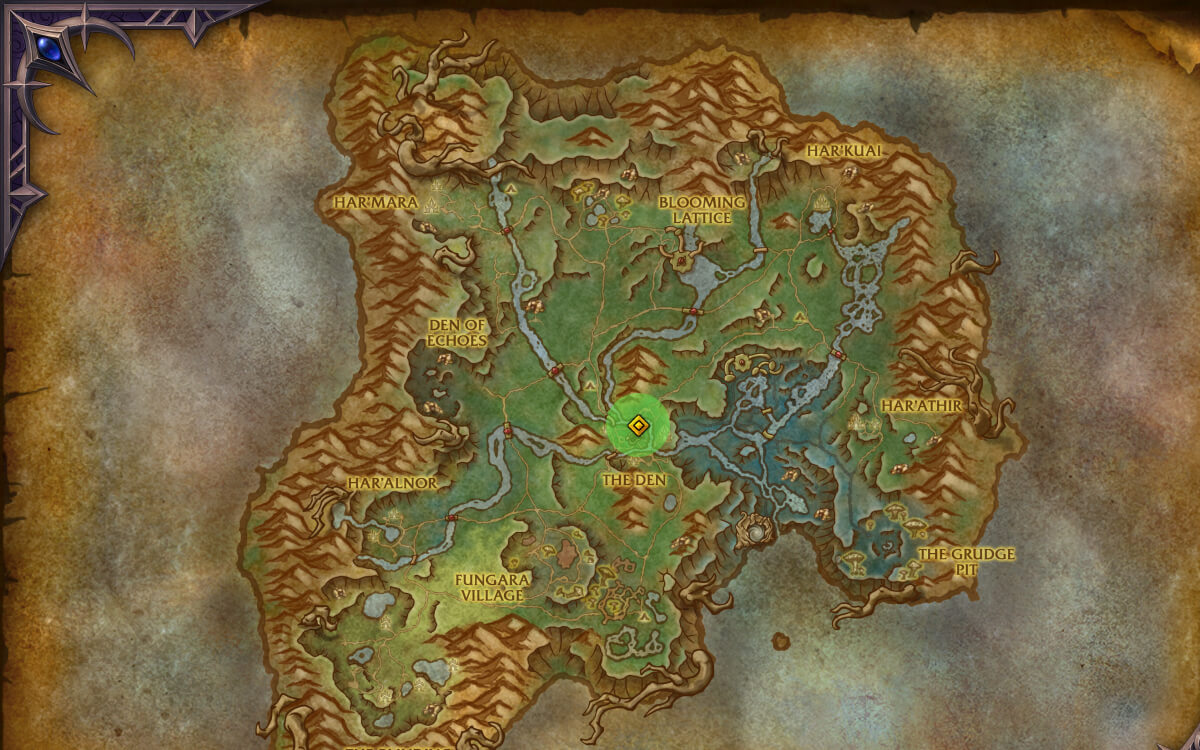 haranir leatherworking knife map