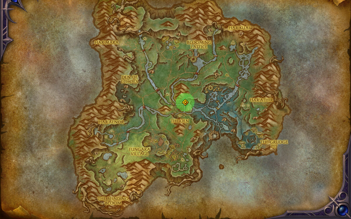 leftover sanguithorn pigment map