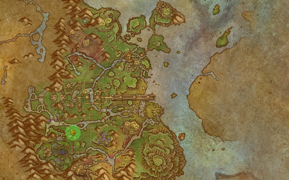 amani skinning knife map