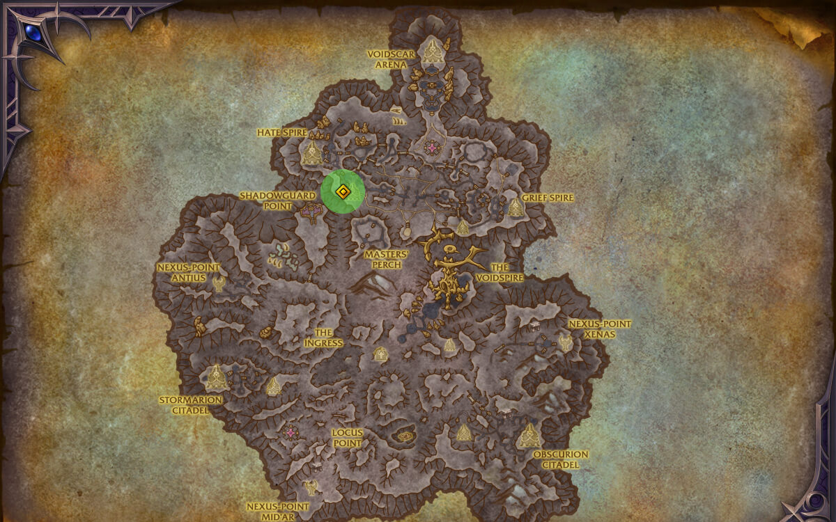 miners guide to voidstorm map