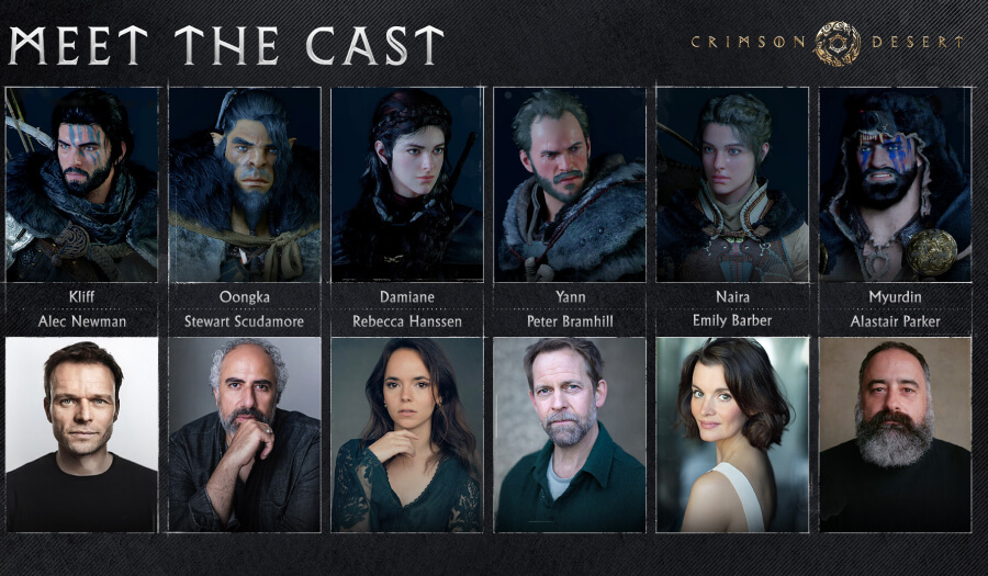 crimson desert voice actors