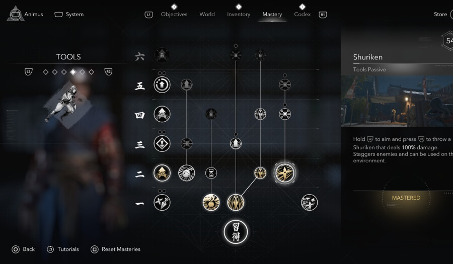 best skills to unlock first as naoe tools